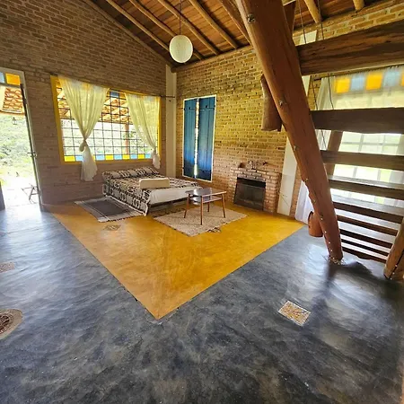 Chales Vila Carrancas - Unidade Serra Exterior photo